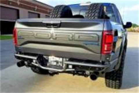 N-Fab RB-H Rear Bumper 17-18 Ford Raptor - Tex. Black - 1pc 1.75in Tubing - F18RB-H-TX