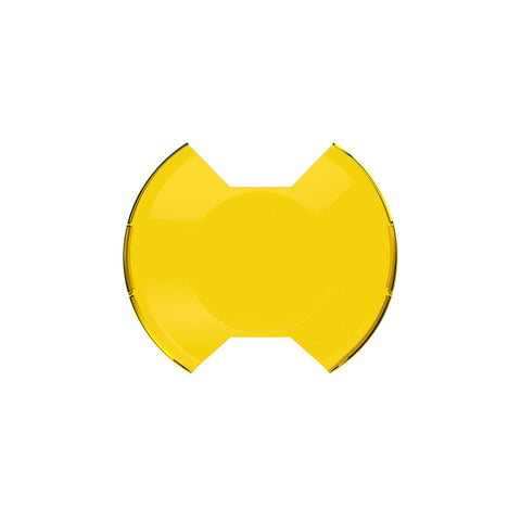 KC HiLiTES SlimLite 8in. LED Light Shield SAE Driving (Shield Only) - Selective Yellow - 5210
