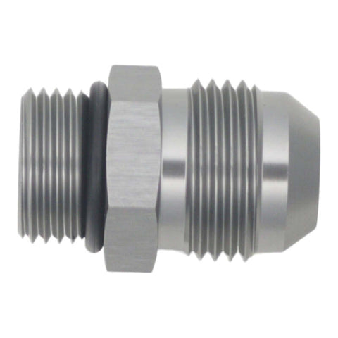 DeatschWerks 8AN ORB Male to 10AN Male Flare Adapter - Anodized DW Titanium - 6-02-0408