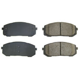 Power Stop 2020 Hyundai Sonata Front Z16 Evolution Ceramic Brake Pads - 16-2302