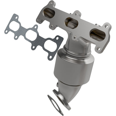 MagnaFlow DF Cat. Conv05-06 Hyundai Santa Fe/05-09 Tucson / 05-08 Kia Sportage D/S Manifold - 50675