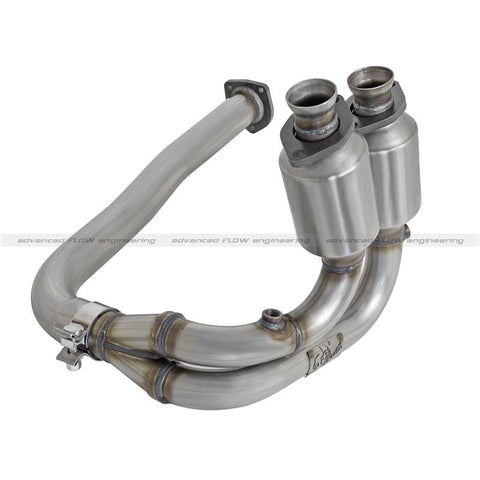 aFe Power Direct Fit Catalytic Converter Replacements Front 04-06 Jeep Wrangler (TJ/LJ) I6-4.0L - 47-48003