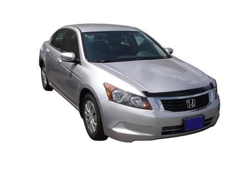 AVS 08-12 Honda Accord (Sedan ONLY) Aeroskin Low Profile Acrylic Hood Shield - Smoke - 320008