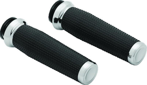 Kuryakyn Thresher Grips 18-Up Indian Models Chrome - 5960