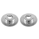 Power Stop 11-16 BMW 528i Front Evolution Drilled & Slotted Rotors - Pair - EBR1234XPR