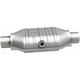 MagnaFlow Universal Catalytic Converter 2.5 Midbed O2 CA OBDII Ul - 459056
