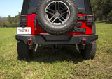 Rugged Ridge Spartan Rear Bumper Full Width 07-18 Jeep Wrangler JK - 11548.20