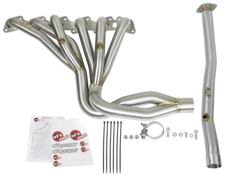 aFe Twisted Steel Tri-Y Headers/Connection Pipes (Race) 01-16 Nissan Patrol (Y61) 4.8L - 48-36105-YN