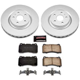 Power Stop 12-13 Buick Regal Front Z17 Evolution Geomet Coated Brake Kit - CRK2948