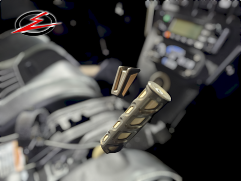 Elektric Offroad 2017+ Can Am X3 Maverick Billet Shift Knob Anodized Gun Metal - SKG210023