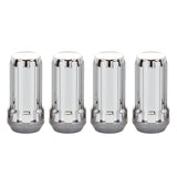 McGard SplineDrive Lug Nut (Cone Seat) M14X1.5 / 1.935in. Length (4-Pack) - Chrome (Req. Tool) - 65310