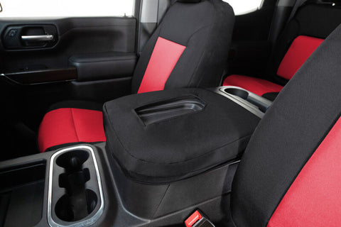 Covercraft 11-24 Dodge Durango Endura PrecisionFit Custom Third Row Seat Covers - Red/Black - GTD1405ENRB