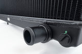 CSF R32 Nissan Skyline GT-R / GT-S Full Billet Aluminum High-Performance Radiator - Black Finish - 7217B