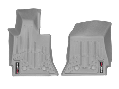 WeatherTech 14+ Chevy Corvette Front FloorLiner - Grey - 465891