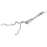 Ford Racing 2017 F-150 Raptor 3.5L Touring Cat-Back Exhaust System Dual Rear Exit w/ Chrome Tips - M-5200-F15RTC