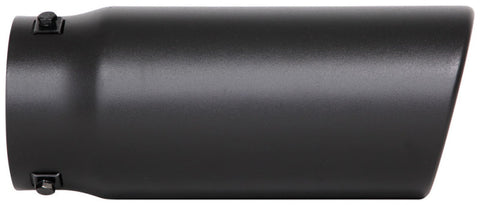 Spectre Exhaust Tip 4-1/2in. OD / Slant - Black - 22361