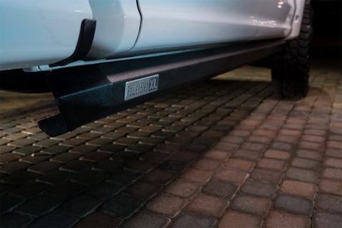 AMP Research 18-24 Jeep Wrangler JL 2DR PowerStep XL - Black (Incl OEM Style Illumination) - 77133-01A