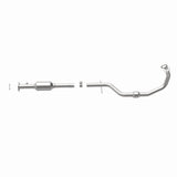 MagnaFlow Direct Fit Catalytic Converter Sunfire 98-99 2.2L - 23473