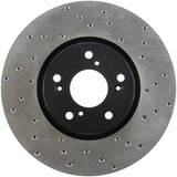 StopTech 04-08 Acura TL/TL-S Brembo Drilled Left Front Rotor - 128.40062L