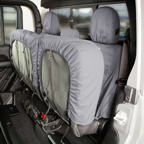 Covercraft 14-19 Subaru Forester: Carhartt SeatSaver Custom Front Row Seat Covers - Gravel - SSC2481CAGY