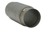 Vibrant SS Race Muffler 3in inlet/outlet x 5in long - 17695