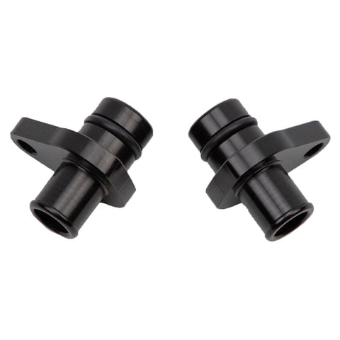 Wehrli 04.5-2010 Duramax LLY/LBZ/LMM Crankcase Vent (PCV) Fitting Kit - Billet Black Anodized - WCF100189