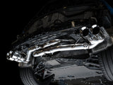 AWE Tuning 2020 Chevrolet Corvette (C8) Track Edition Exhaust - Quad Chrome Silver Tips - 3020-42080
