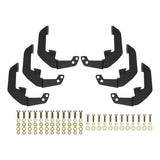 Westin 19-22 Chevrolet Silverado / GMC Sierra Double Cab Outlaw Nerf Step Bars - Textured Black - 20-14125