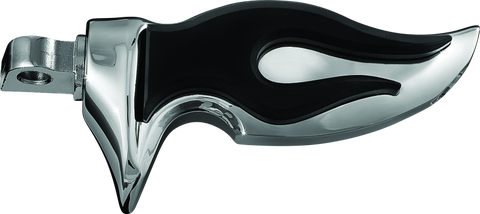 Kuryakyn Flamin Peg With Male Mount Adapter Chrome - 4416