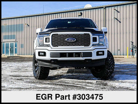 EGR 15+ Ford F150 Superguard Hood Shield - Matte (303475) - 303475