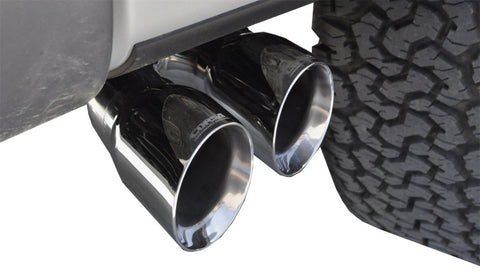 Corsa 11-13 Ford F-150 Raptor 6.2L V8 Polished Sport Cat-Back Exhaust - 14387