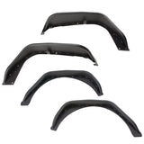 Rugged Ridge HD Steel Tube Fenders Full Set Black 18-19 JL - 11615.73