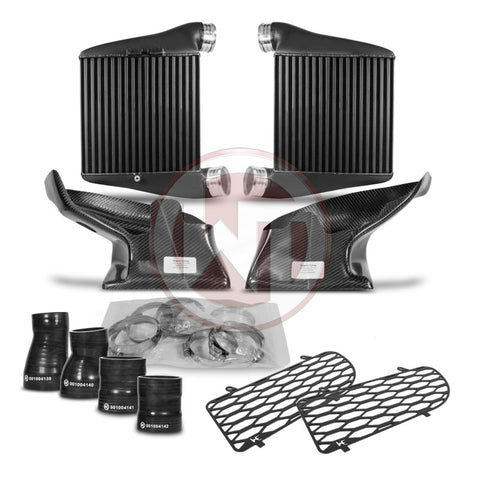 Wagner Tuning Audi A4/RS4 B5 Competition EVO2 Intercooler Kit w/Carbon Air Shroud - 200001140.KKIT
