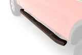 Lund 07-17 Chevy Silverado 1500 Ext. Cab (Excl. 11-17 Diesel Model) 5in. Oval Bent Nerf Bars - Black - 22758068
