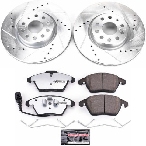 Power Stop 06-13 Audi A3 Front Z26 Street Warrior Brake Kit - K2259-26
