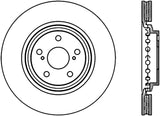 Stoptech 08-18 Toyota Highlander Front Performance Cryo Rotor - 120.44158CRY