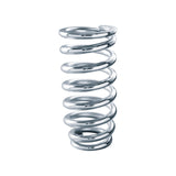 QA1 3-1/2in ID Tapered Spring - 8in Length x 500lbs/in - Chrome Plated - 8MB500