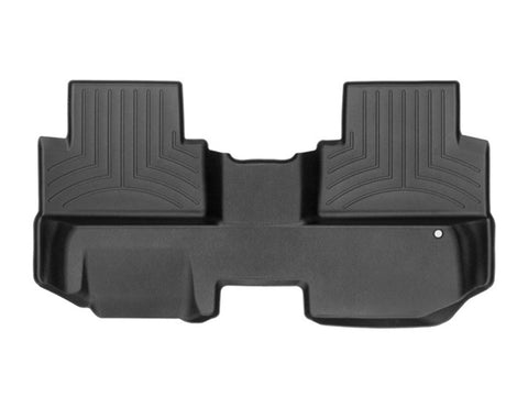 WeatherTech 2015+ Chevrolet Colorado/GMC Canyon Extended Cab w/ Vinyl Floors Rear FloorLiner - Black - 4412572V