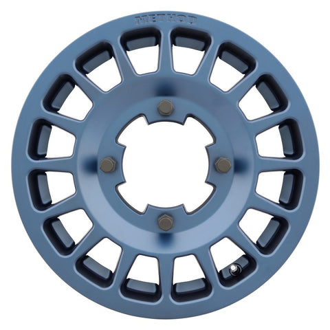 Method MR407 Bead Grip 15x6 / 5+1/51mm Offset / 4x156 / 120mm CB Bahia Blue Wheel - MR40756046651