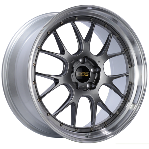 BBS LM-R 21x10 5x120 ET35 Diamond Black Center Diamond Cut Lip Wheel -82mm PFS/Clip Required - LM326DBPK
