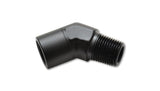 Vibrant 3/8in NPT Female to Male 45 Degree Pipe Adapter Fitting - 11332