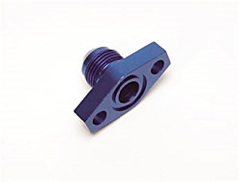 Russell Performance -10 AN Blue Oil Drain to Male Fitting (Includes Viton O-ring) - 697070
