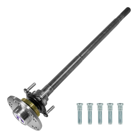 Yukon Gear Rear 4340 Chromoly Axle Kit Jeep JL Dana 35 29 Spline 32.3in Long - YA WD35JL-K