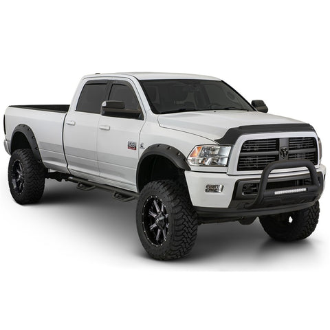 Bushwacker 14-18 Chevy Silverado 1500 Fleetside Max Pocket Style Flares 4pc 78.8/97.8in Bed - Black - 40978-02