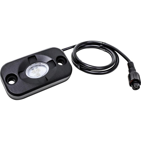 Westin LED Rock Light Kit - 07-18 Jeep Wrangler JK / 18-19 Jeep Wrangler JL - Black - 09-80015