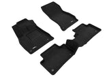 3D MAXpider 18-23 Audi Q5/SQ5 (FY/80A) / 21-23 Q5 PHEV Elegant Floor Liner R1 & R2 - Black - L1AD04704709