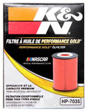 K&N Performance Oil Filter for 15-16 Hyundai Genesis Sedan 3.8L V6 - HP-7035
