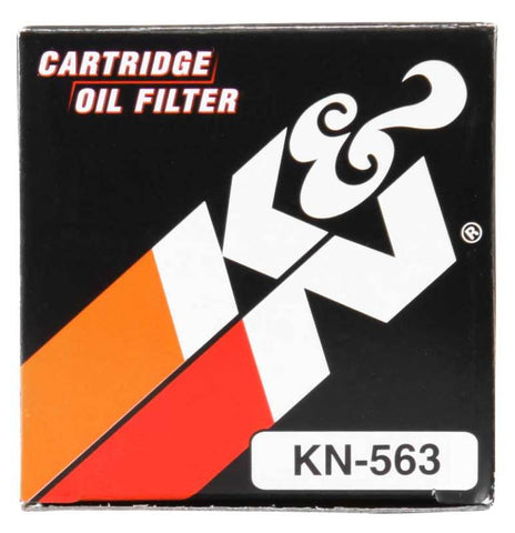 K&N Aprilia / Derbi / Husqvarna / Piaggio 1.781in OD x 0.625in ID x 1.844in H Oil Filter - KN-563