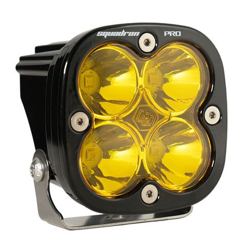 Baja Designs Squadron 2.0 Pro LED Work/Scene (Single Light) - Baja Amber - 4900162