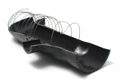 PERRIN 02-07 Subaru WRX / 04-21 STI Turbo Inlet Hose 3in. (For Aftermarket Turbos Only) - Black - PSP-INT-410BK